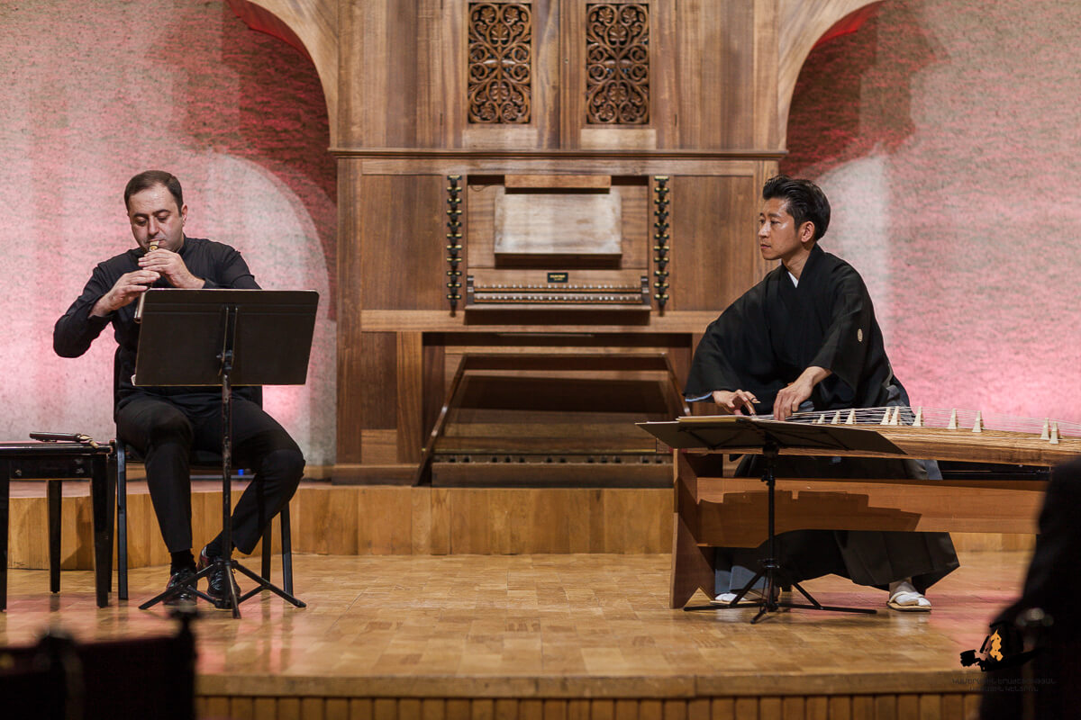 Armenian Duduk and Japanese Koto Players Collaborate in Cultural Celebration Concert