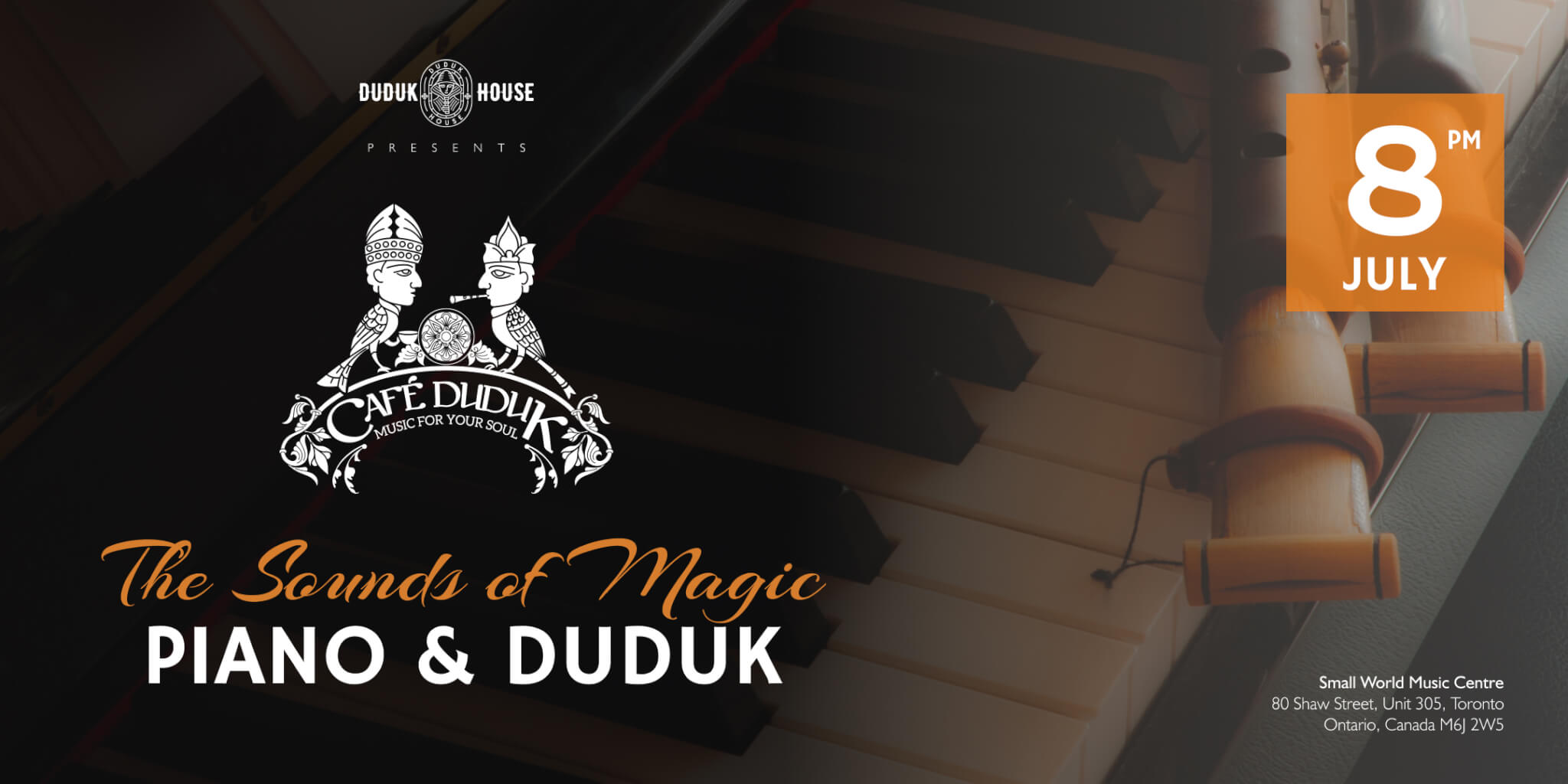 Duduk and Piano: The Sounds of Magic