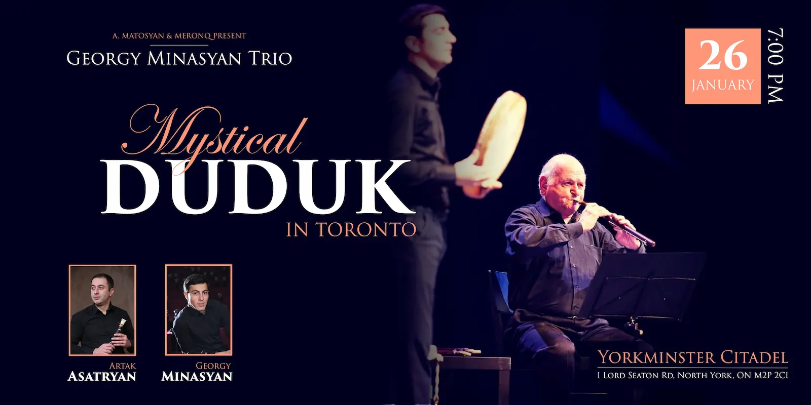 Mystical Duduk in Toronto